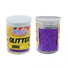 Glitter Pote 3g Roxo Pct c/ 12 Unidades BRW GL0308